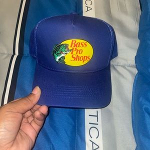Royal Blue Bass Pro Shops Hat- Youth OS